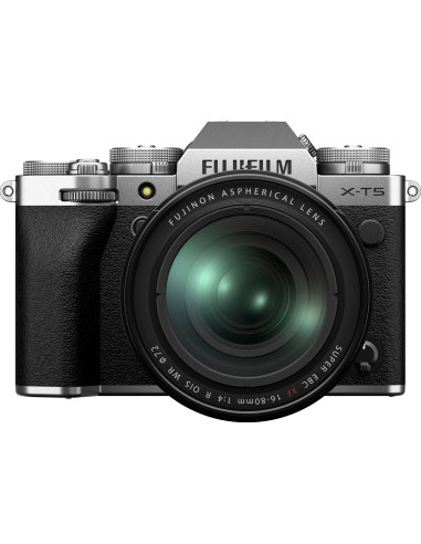 X-T5 Silver + XF 16-80mm f/4.0 R OIS WR